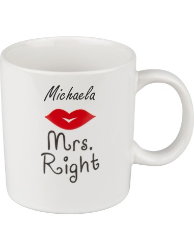 Tasse "Mrs. Right"