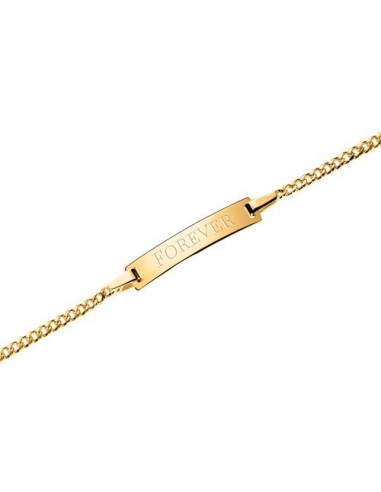 Image of Gravierbares Armband für Damen aus 375er Gold - Armbänder